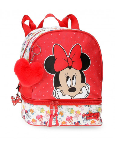 MOCHILA PORTAMERIENDAS 28CM. MINNIE DIVA